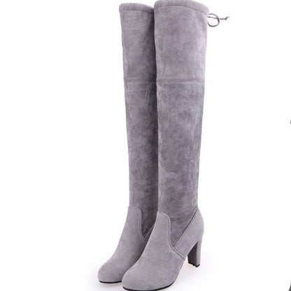 💗LAST DAY PROMOTION - 68%OFF💗Elegant Faux Suede Over The Knee Boots