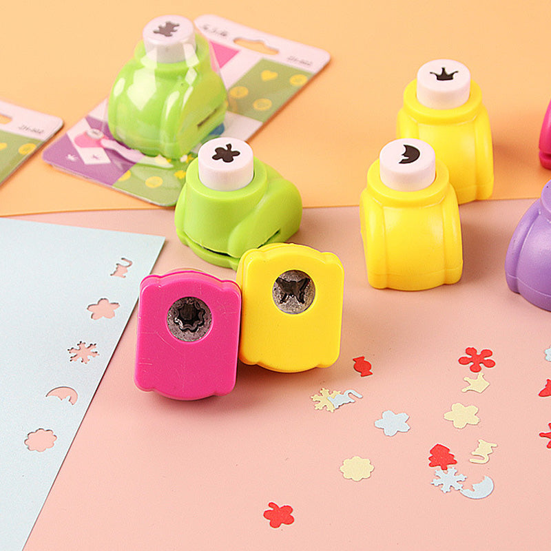 🔥 DIY paper punch set for children – create fun shapes (stars/hearts/animals) for crafts and scrapbooking 🧒✨