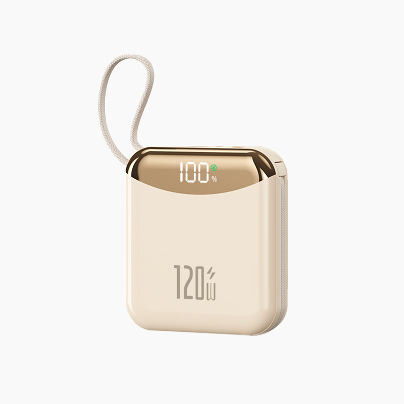 120W Super Fast Charging Power Bank with Cables