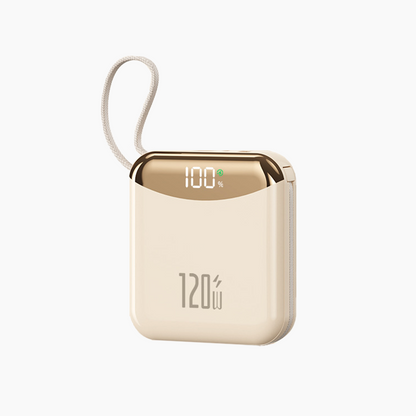 120W Super Fast Charging Power Bank with Cables