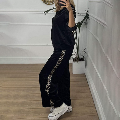 💥New Arrivals 50% Off-Women's Zipper Sweatshirt & Sweatpants 2-Piece Set