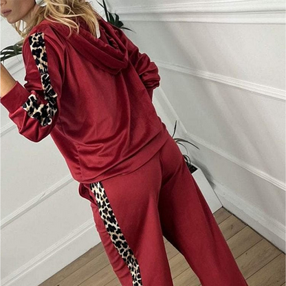 💥New Arrivals 50% Off-Women's Zipper Sweatshirt & Sweatpants 2-Piece Set