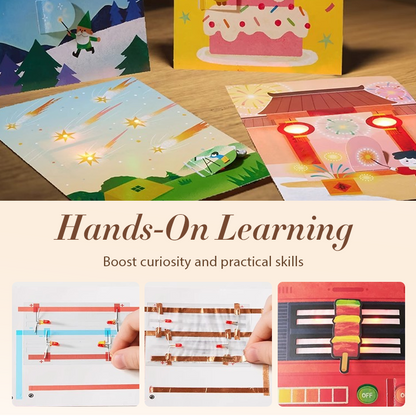 🔥Hot Sale Offers-Electrical DIY Toy Set: 16 Games & 8 Knowledge Points