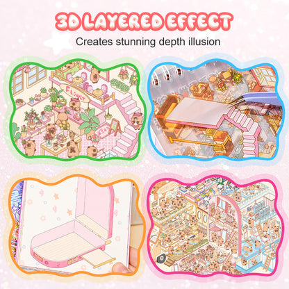 3D Scenery DIY Sticker Kit
