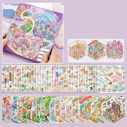 3D Scenery DIY Sticker Kit