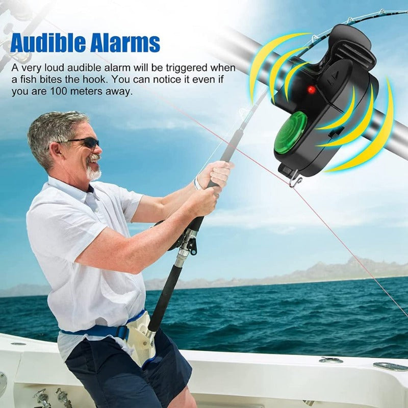 🔥 LAST DAY PROMOTION - 50%OFF 🔥  Fishing bite indicator with sound and LED light🐠