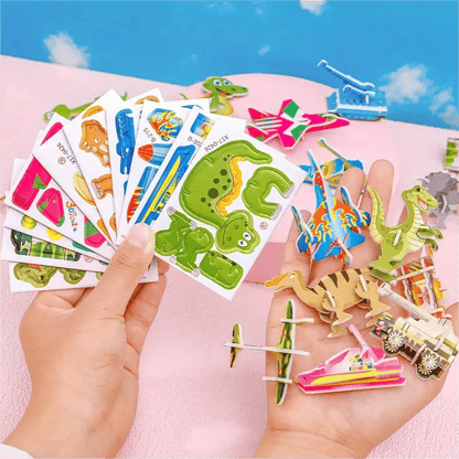 2025 Educational 3D Cartoon Puzzle