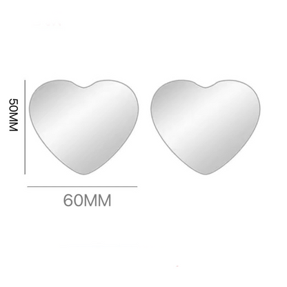 💖Limited-time offer: 50% off💖2Pcs Car Heart Shaped Blind Spot Mirrors