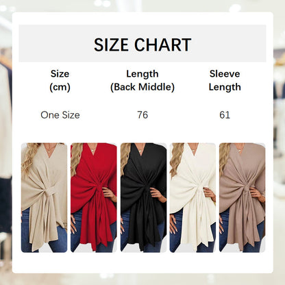 💥Latest Styles Hot Sale 50% Off-Women’s Cross Front Shawl Wrap