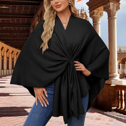 💥Latest Styles Hot Sale 50% Off-Women’s Cross Front Shawl Wrap