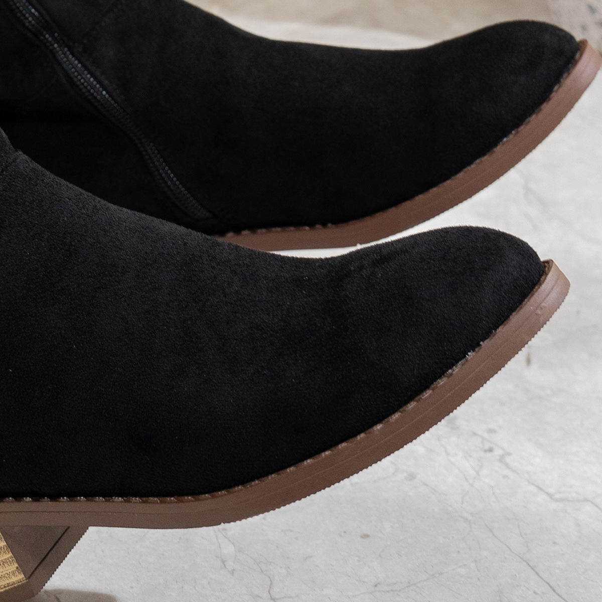 👢 All-Day Elegance | Women's Cushioned Non-Slip Knee-High Boots with Side Zip