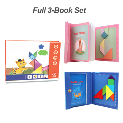 Children's Magnetic Tangram Puzzle Set