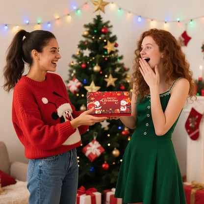 🎁🎄Christmas Sale - BUY 1 GET 1 FREE⭐Christmas Cash Envelope with Money Clip