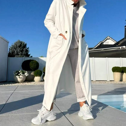 💜 LAST DAY PROMOTION - 50%OFF 💜 Warm & Stylish Solid Color Coat