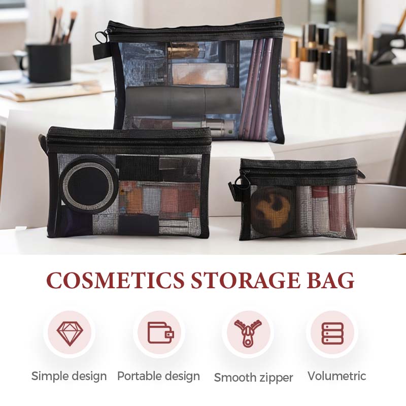 🔥 LAST DAY PROMOTION - 50%OFF 🔥 Portable Mesh Cosmetics Storage Bag