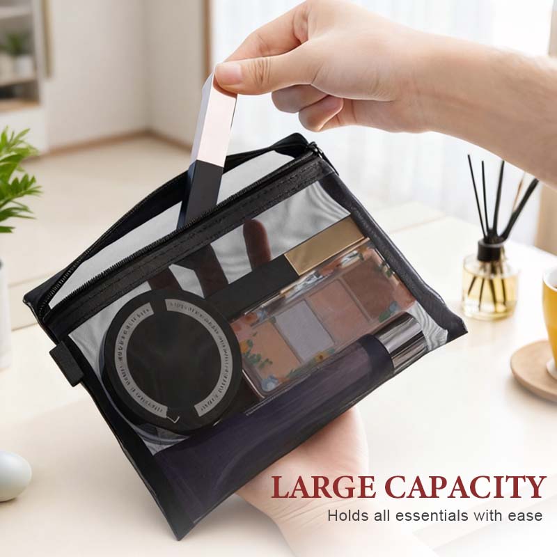 🔥 LAST DAY PROMOTION - 50%OFF 🔥 Portable Mesh Cosmetics Storage Bag