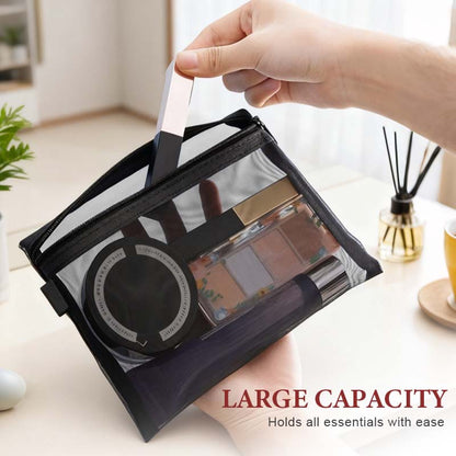 🔥 LAST DAY PROMOTION - 50%OFF 🔥 Portable Mesh Cosmetics Storage Bag