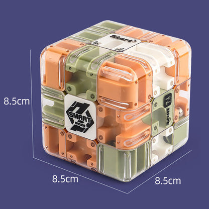 🎁The finest gift-Fun 3D Maze Rolling Cube Puzzle