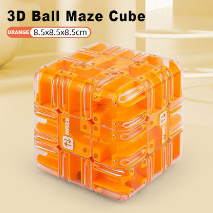 🎁The finest gift-Fun 3D Maze Rolling Cube Puzzle
