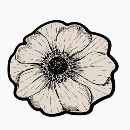 Flower-Shaped Dish Drying Mat for Kitchen Counter