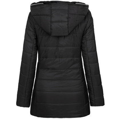 ❄️LAST DAY PROMOTION - 50%OFF 💖 Women's Hooded Mid-Length Winter Coat with Plush Lining