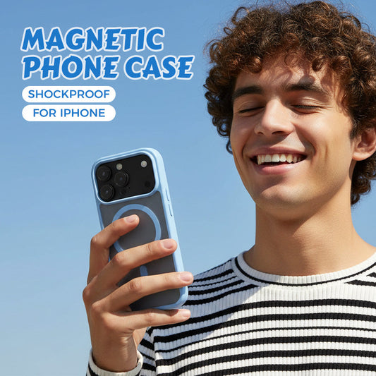 🌟All-New Upgrade-Magnetic Shockproof Phone Case for iPhone