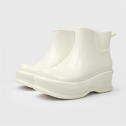 Women's Height-Increasing Ankle Rain Boots