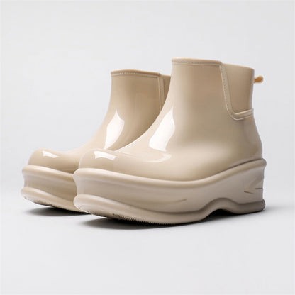 Women's Height-Increasing Ankle Rain Boots