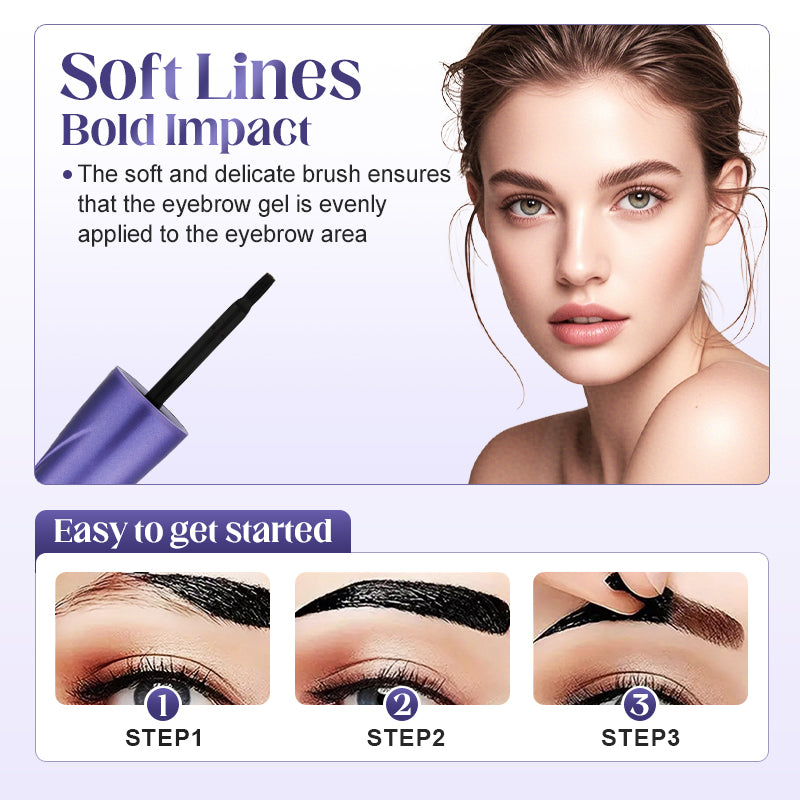 🩷Buy 1 Get 1 Free🔥50K+ SOLD!⚡Waterproof Long-Lasting Peel-Off Eyebrow Gel