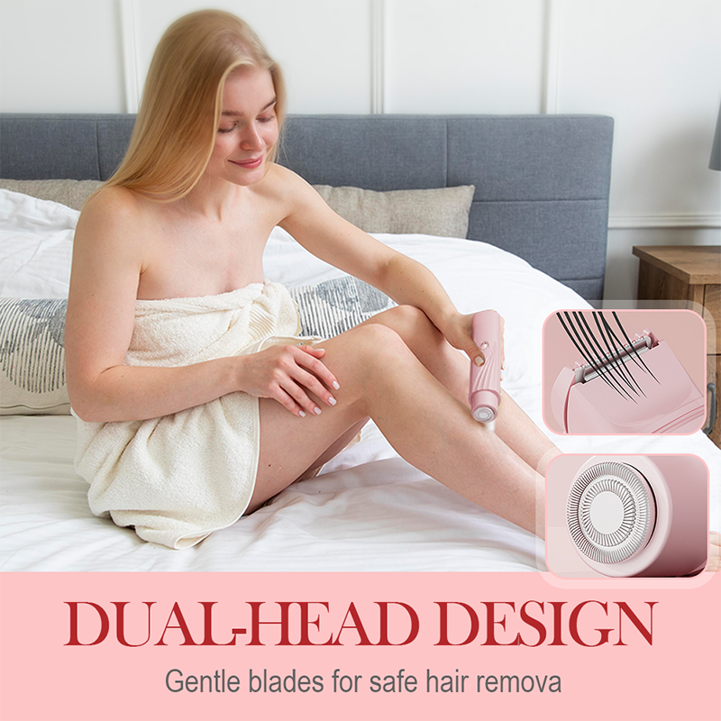 🔥Hot Sale Deals-Portable Dual-Head Electric Epilator