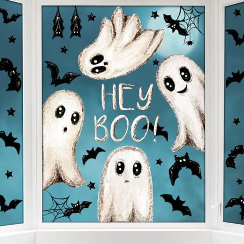 🔥 LAST DAY PROMOTION - 50%OFF 🔥  Cute & Fun Halloween Ghost Static Window Cling