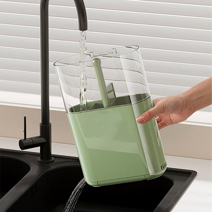 Wall-Mounted Dustproof Chopstick & Utensil Holder