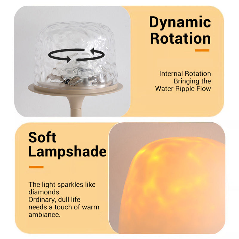 🔥Hot Sale: 50% Off-16-Color Water Ripple Night Light with Remote