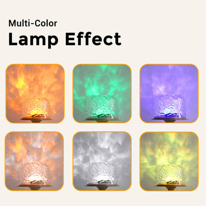 🔥Hot Sale: 50% Off-16-Color Water Ripple Night Light with Remote