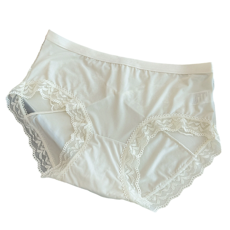 ☁️Women's Soft Lace Mid-Rise Panty
