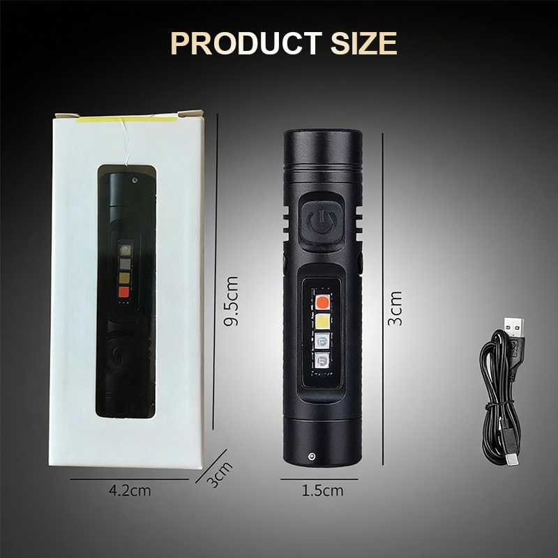 🔥Hot Sale: 50% Off-Multi-Functional Aluminum Alloy Mini Flashlight
