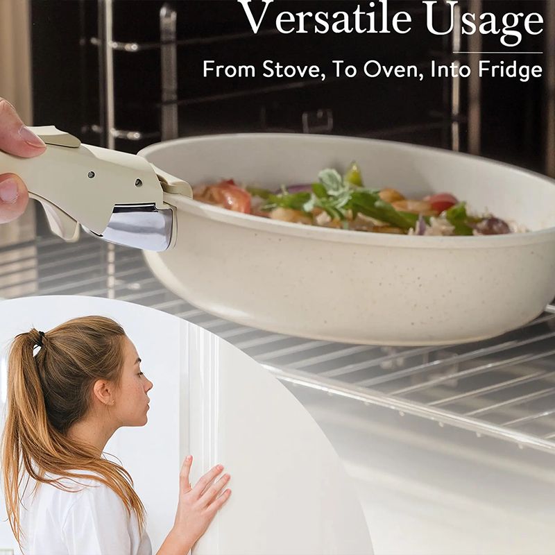 ⏳Time-limited Special⏰Non-stick Cookware Set with Removable Handle - Oven Safe