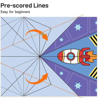 🎄Early Christmas Sale 49% OFF✈️✨Creative DIY Paper Airplane Set For Kids