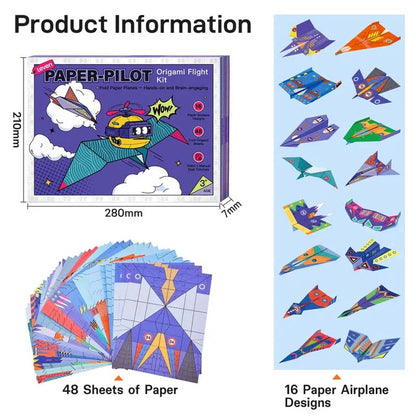 🎄Early Christmas Sale 49% OFF✈️✨Creative DIY Paper Airplane Set For Kids