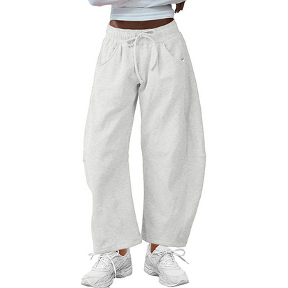 Drawstring Pocket Capri Sweatpants