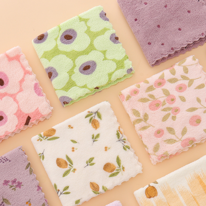 ⏳Time-Limited Special⏰5PCS Coral Flannel Dish Towels for Home Use