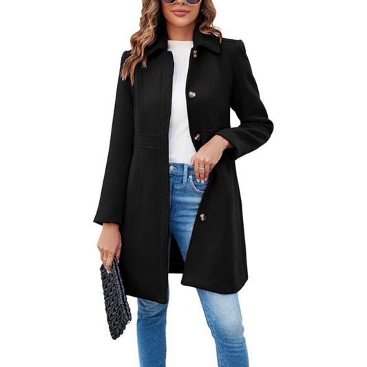 🔥Limited-time offer-Women's Elegant Long Sleeve Coat