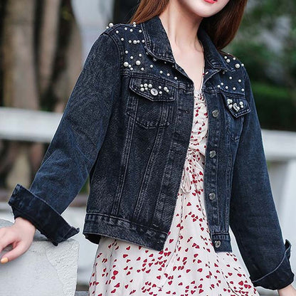 🔥Hot Sale: 50% Off-Women’s Fashion Button-up Denim Jacket