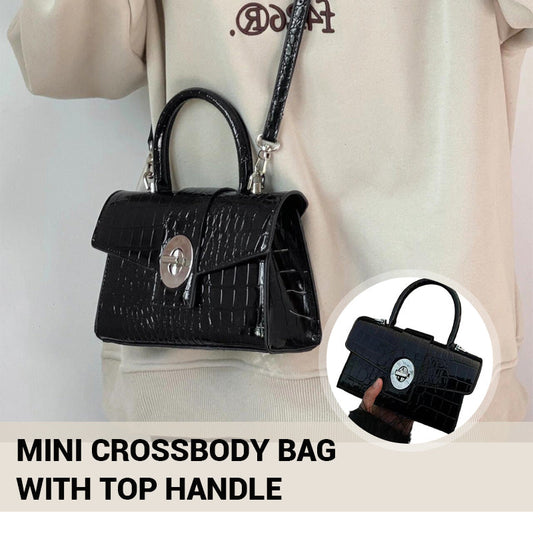 Mini Crossbody Bag with Top Handle