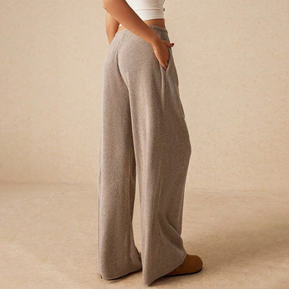 🔥 LAST DAY PROMOTION - 50%OFF 🔥 Women’s Casual Soft Wide-Leg Pants With Drawstring