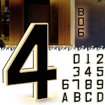 🔥Limited-time offer🏠✨Waterproof LED House Numbers for Outside (49% OFF🔥)