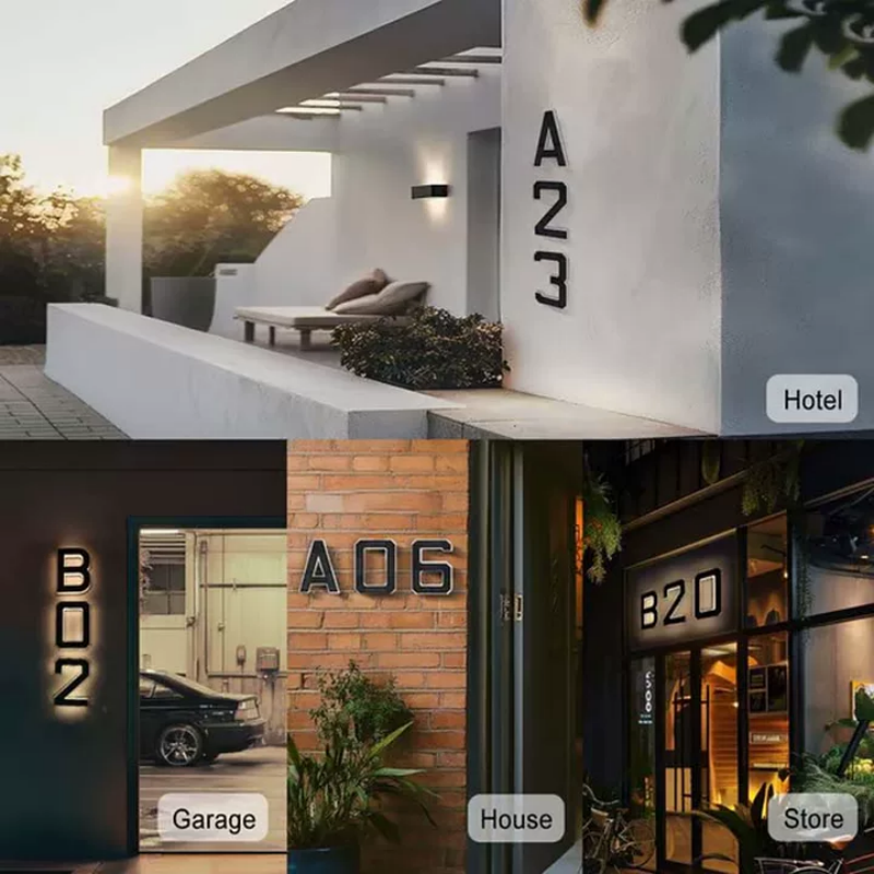 🔥Limited-time offer🏠✨Waterproof LED House Numbers for Outside (49% OFF🔥)