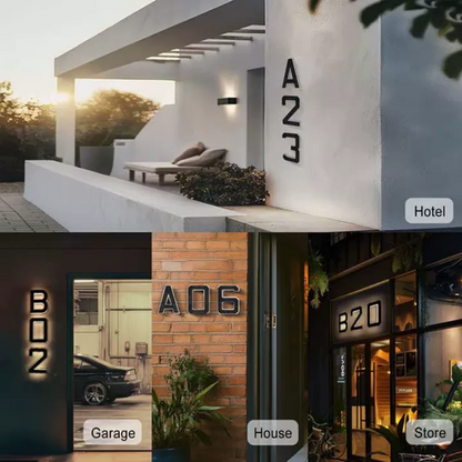 🔥Limited-time offer🏠✨Waterproof LED House Numbers for Outside (49% OFF🔥)