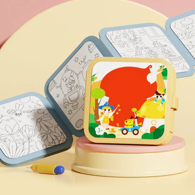 🎄Christmas Sale 50% OFF!!🎁✨Children's Doodle Magical Watercolor Book