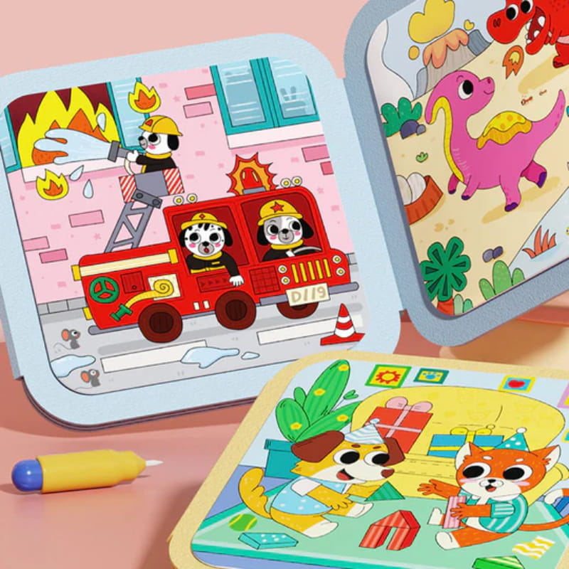 🎄Christmas Sale 50% OFF!!🎁✨Children's Doodle Magical Watercolor Book